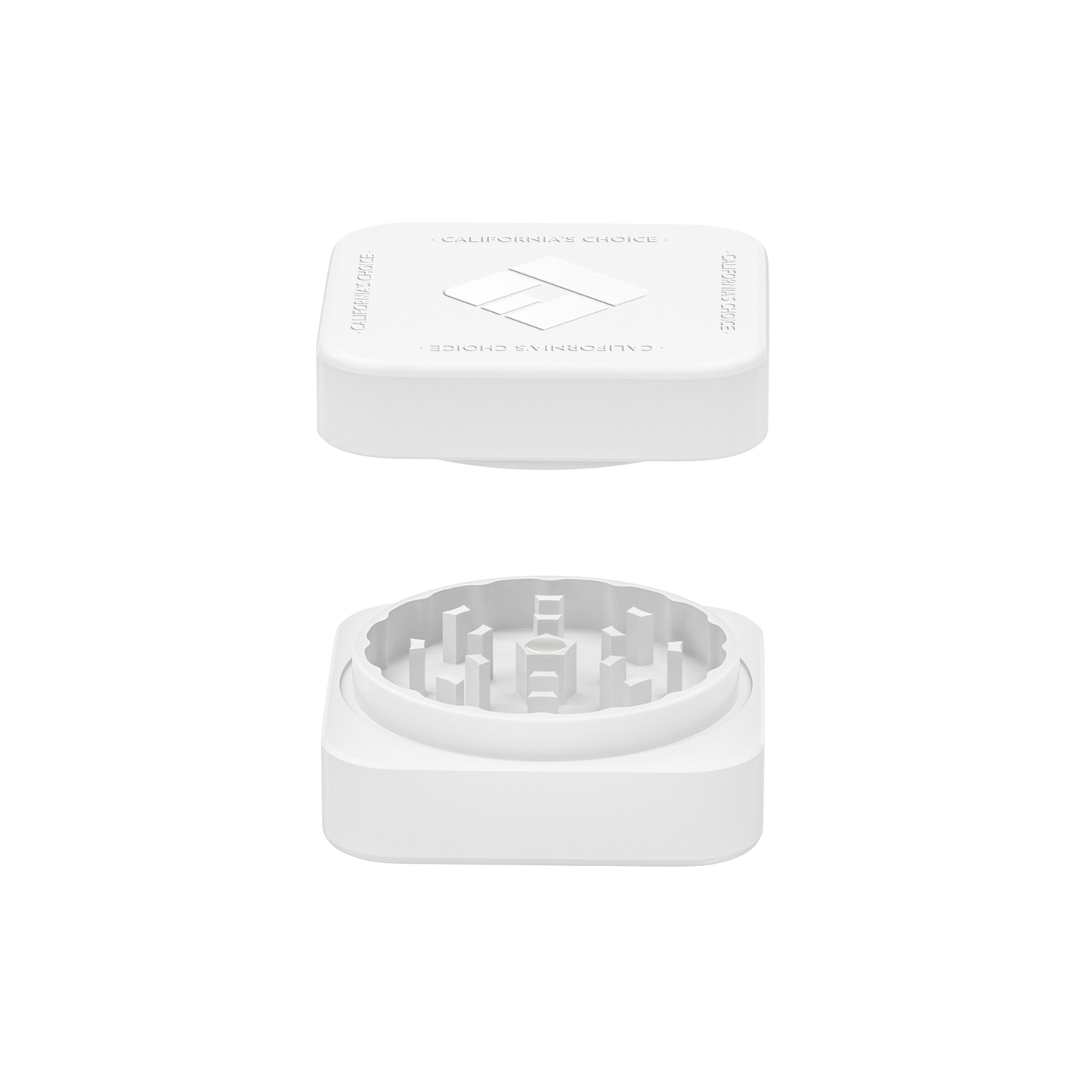 Premium Squared Ceramic Grinder Long Beach (weiß)