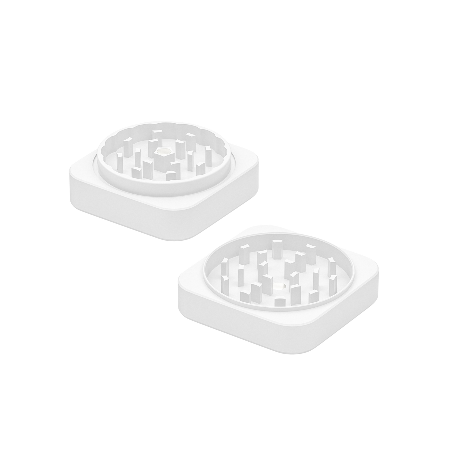 Premium Squared Ceramic Grinder Long Beach (weiß)