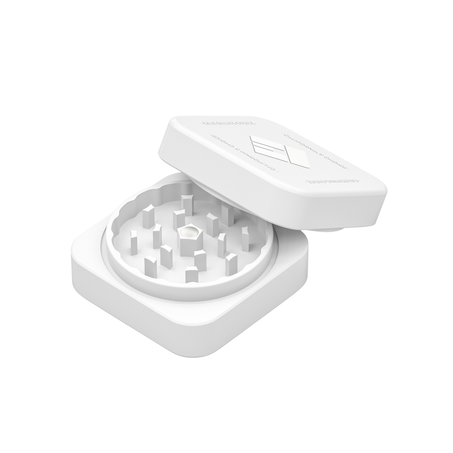 Premium Squared Ceramic Grinder Long Beach (weiß)
