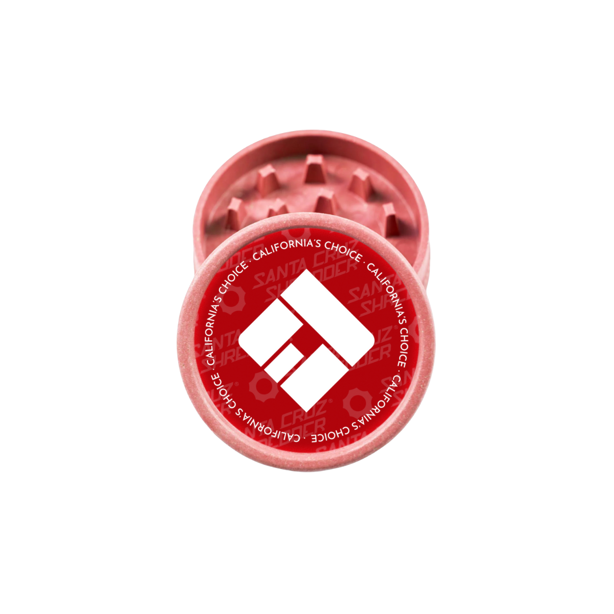 Santa Cruz Shredder 2-teilig aus Bioplastik (rot)