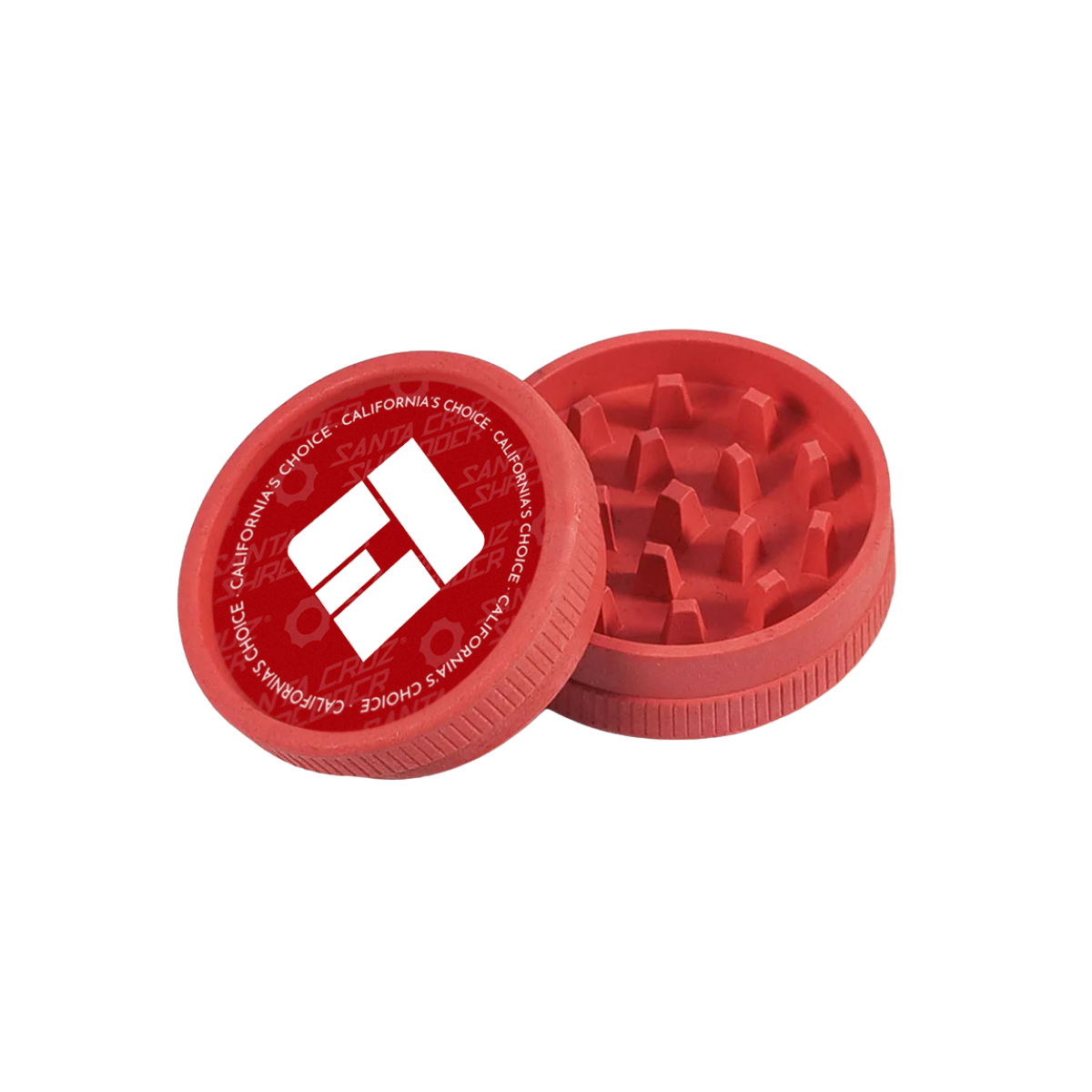 Santa Cruz Shredder 2-teilig aus Bioplastik (rot)