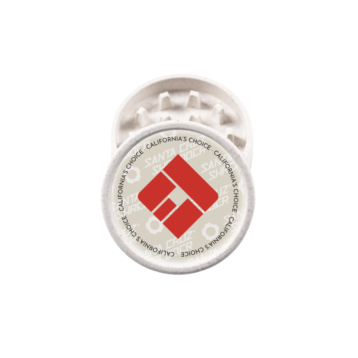 Santa Cruz Shredder 2-teilig aus Hanfplastik (weiss)