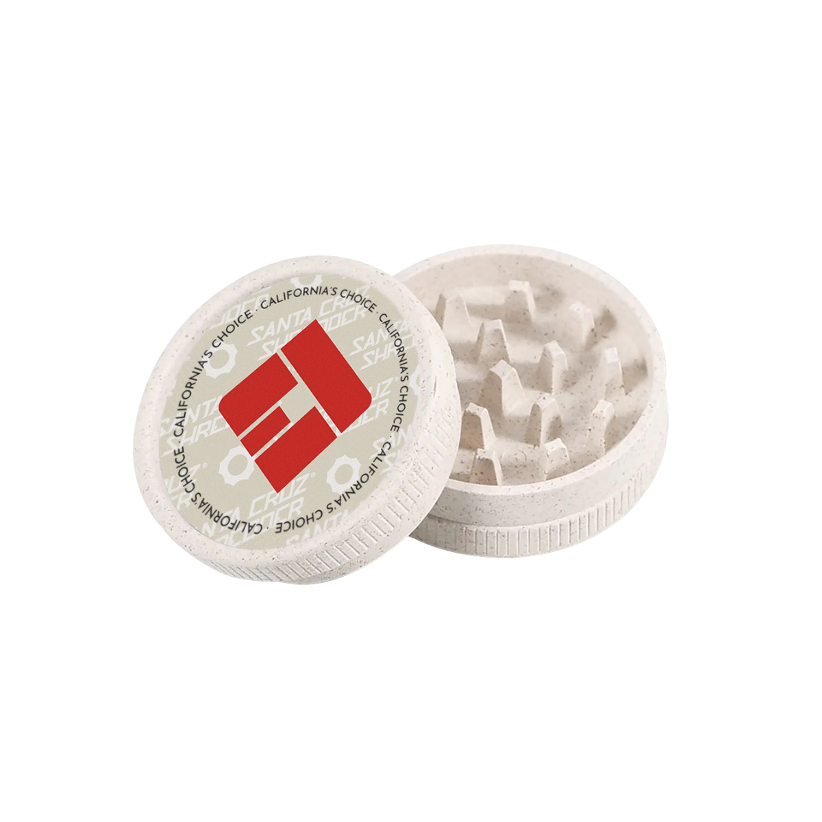 Santa Cruz Shredder 2-teilig aus Hanfplastik (weiss)