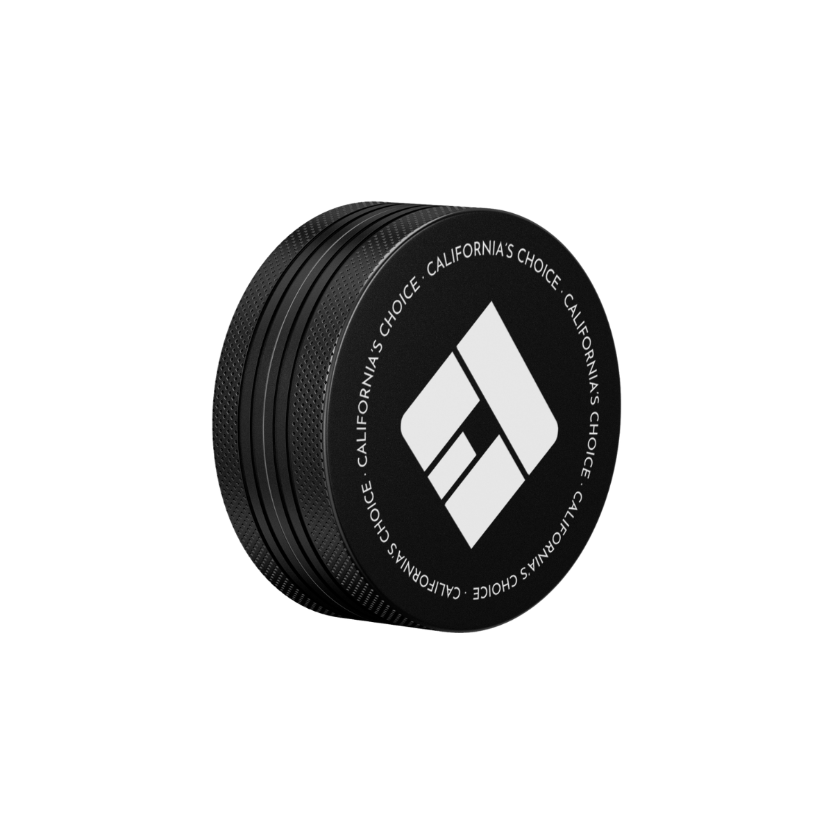 2-Teiliger Aluminium Grinder Compton (schwarz)