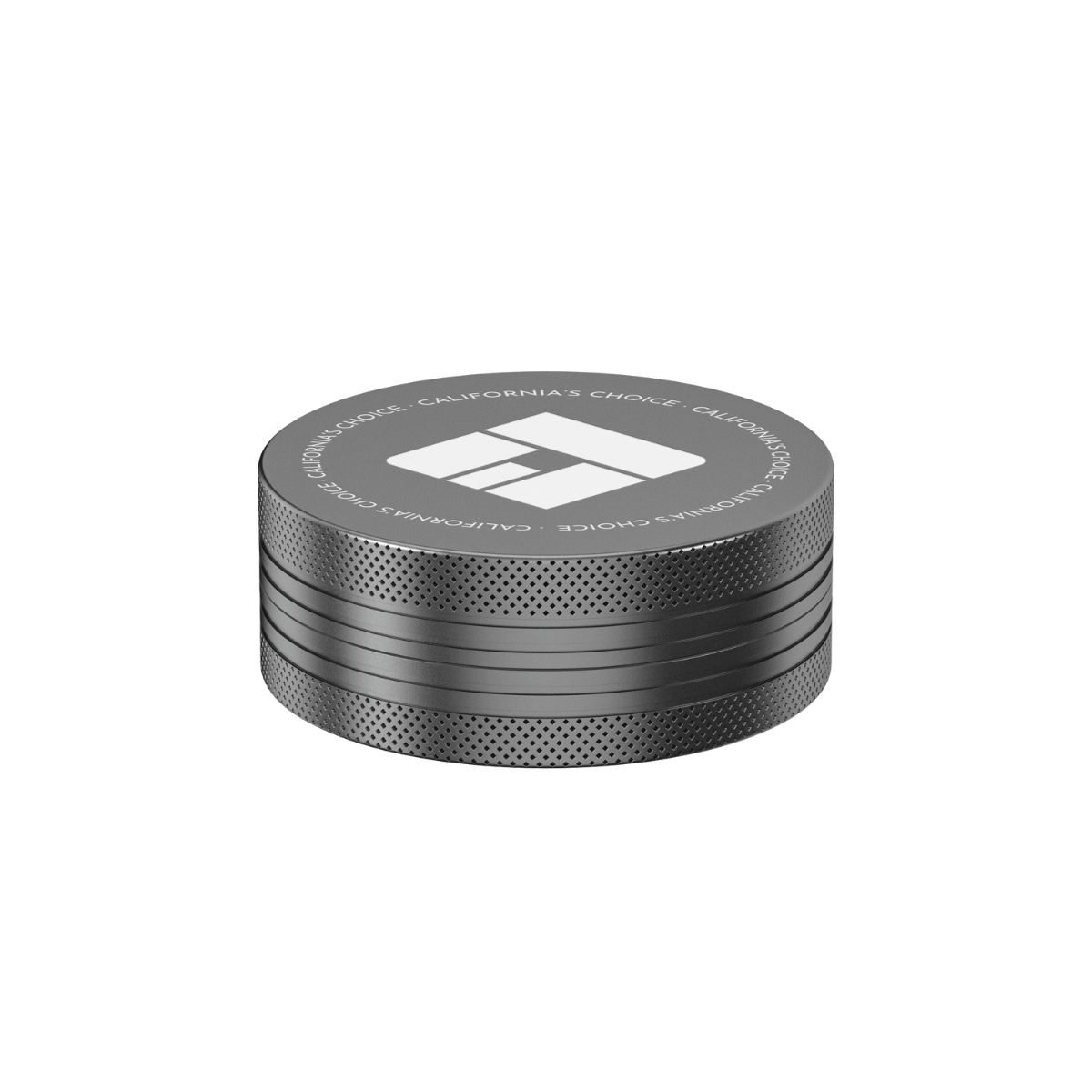 2-Teiliger Aluminium Grinder Compton (grau)