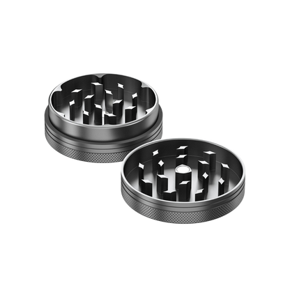 2-Teiliger Aluminium Grinder Compton (grau)