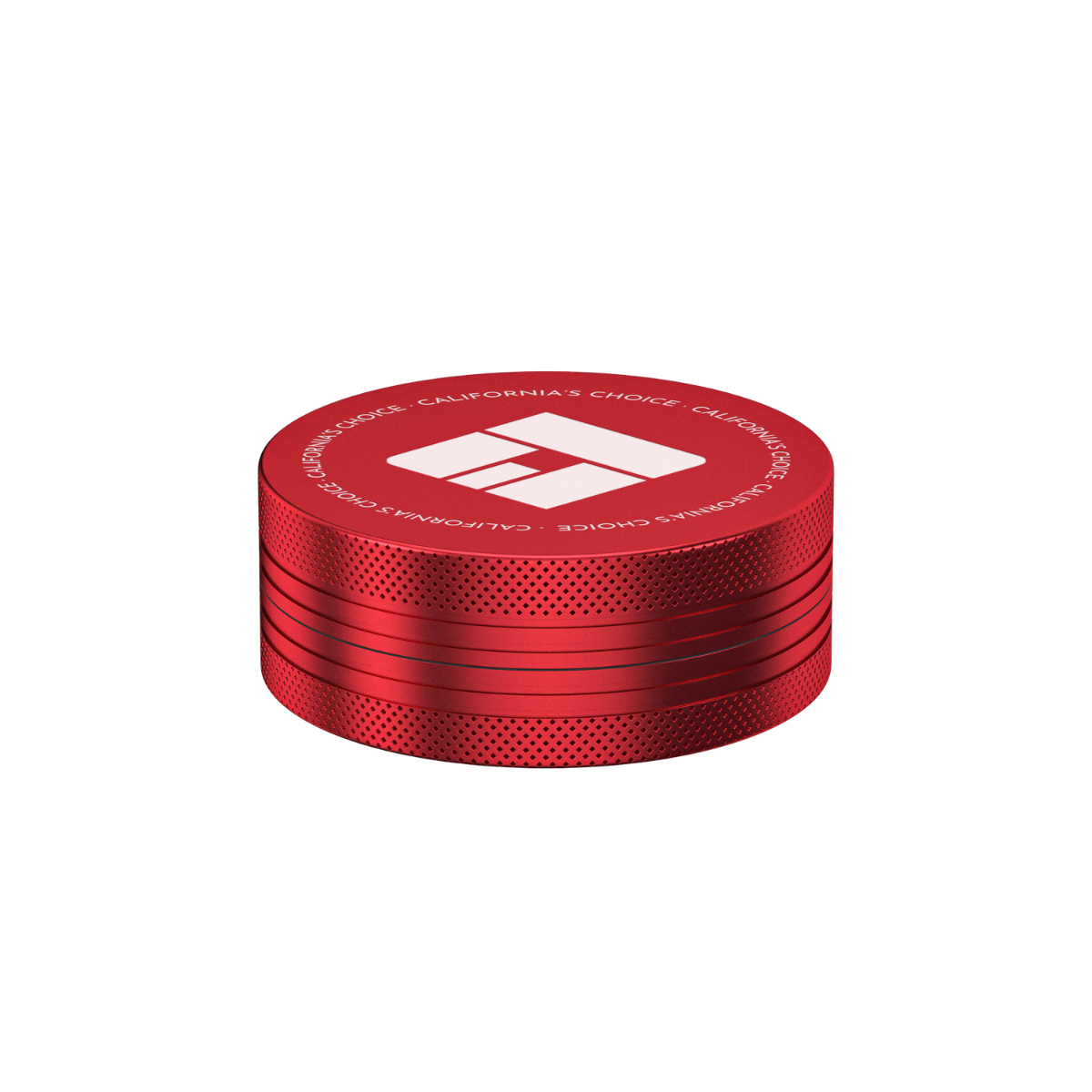 2-Teiliger Aluminium Grinder Compton (rot)