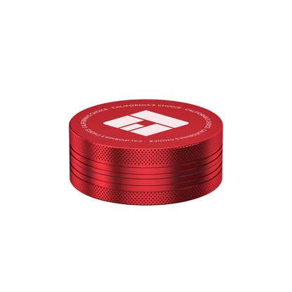 2-Teiliger Aluminium Grinder Compton (rot)