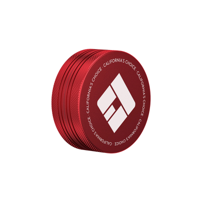 2-Teiliger Aluminium Grinder Compton (rot)