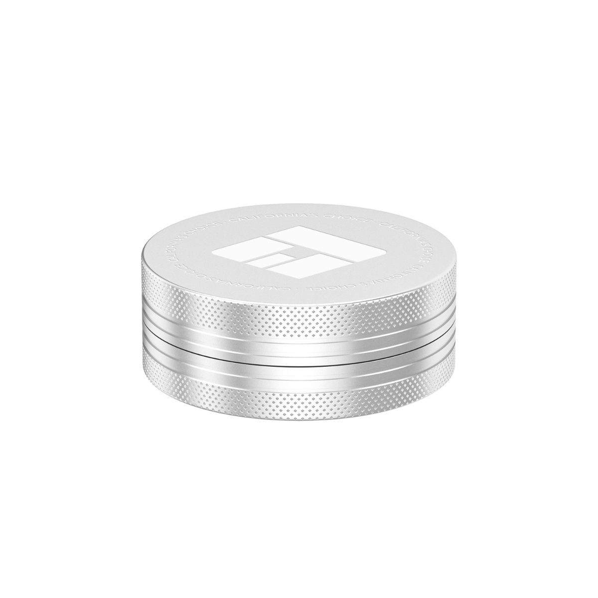 2-Teiliger Aluminium Grinder Compton (silber)