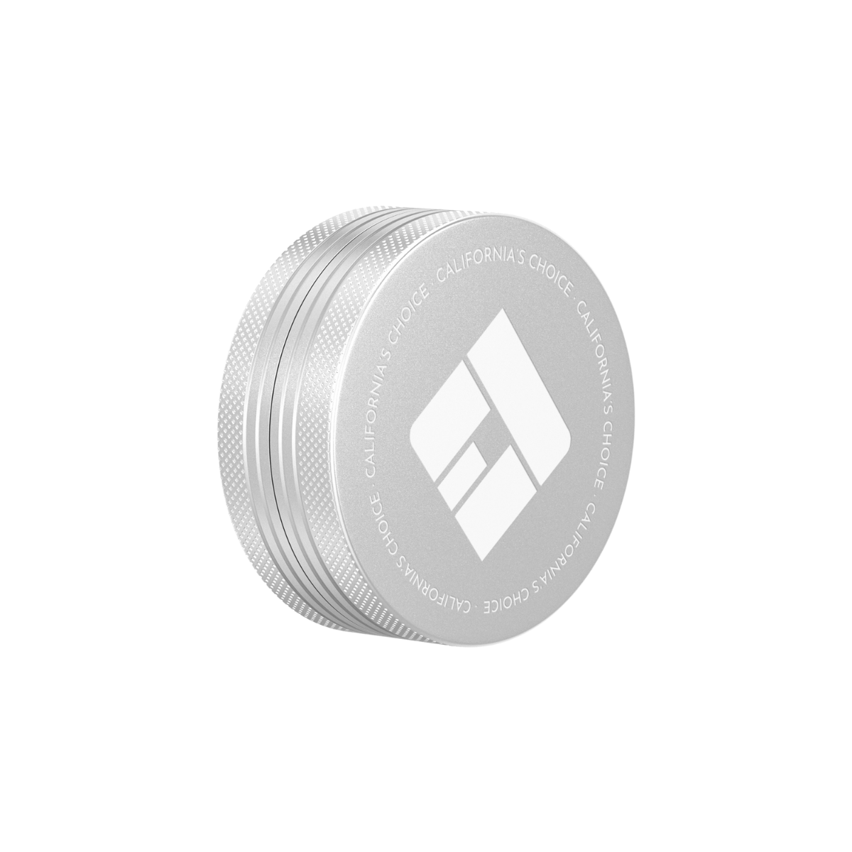 2-Teiliger Aluminium Grinder Compton (silber)