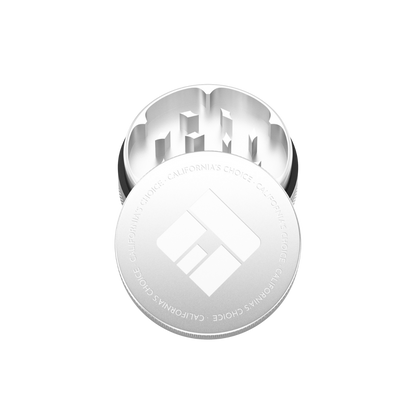 2-Teiliger Aluminium Grinder Compton (silber)