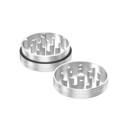 2-Teiliger Aluminium Grinder Compton (silber)