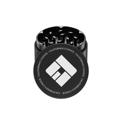 4-Teiliger Aluminium Grinder Compton (schwarz)