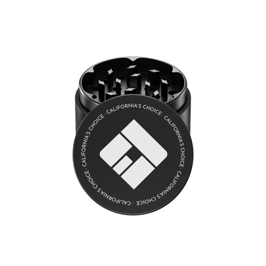 4-Teiliger Aluminium Grinder Compton (schwarz)