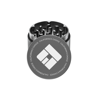 4-Teiliger Aluminium Grinder Compton (grau)