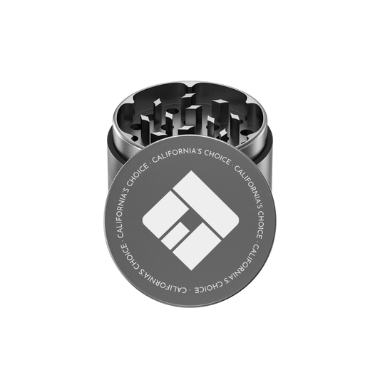 4-Teiliger Aluminium Grinder Compton (grau)