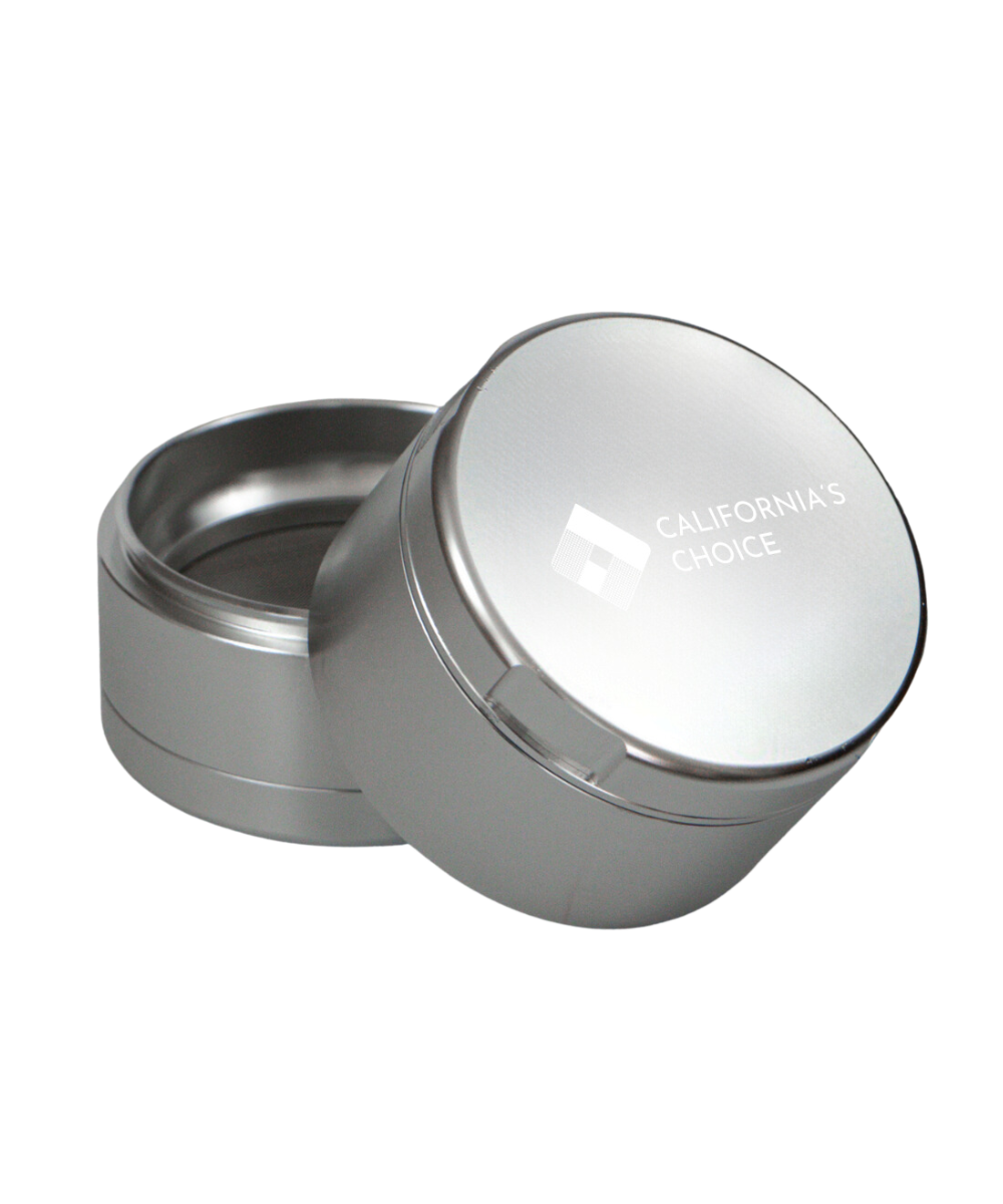 Patentierter Stache Grinder „San Fransisco“ (silber)