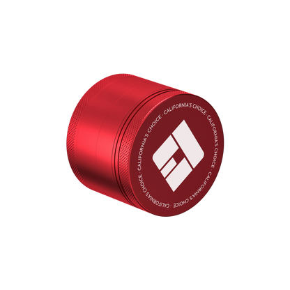 4-Teiliger Aluminium Grinder Compton (rot)