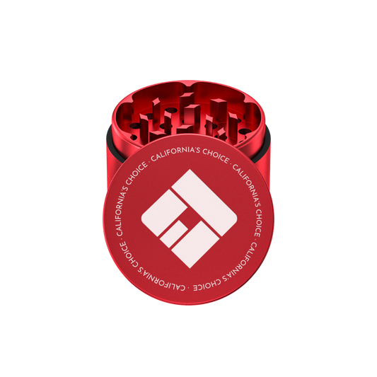 4-Teiliger Aluminium Grinder Compton (rot)