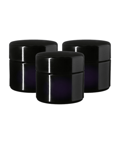 3 x Miron Glas 50 ml inkl. Schraubdeckel