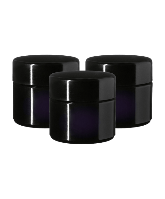 3 x Miron Glas 50 ml inkl. Schraubdeckel