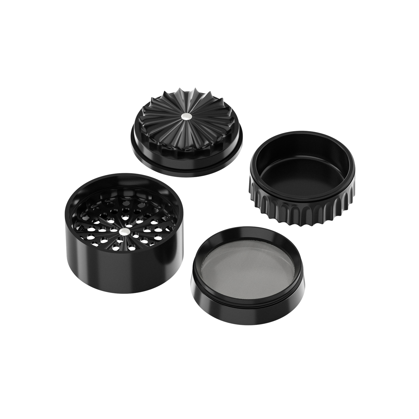 Premium Toothless Ceramic Grinder Calabasas (schwarz)