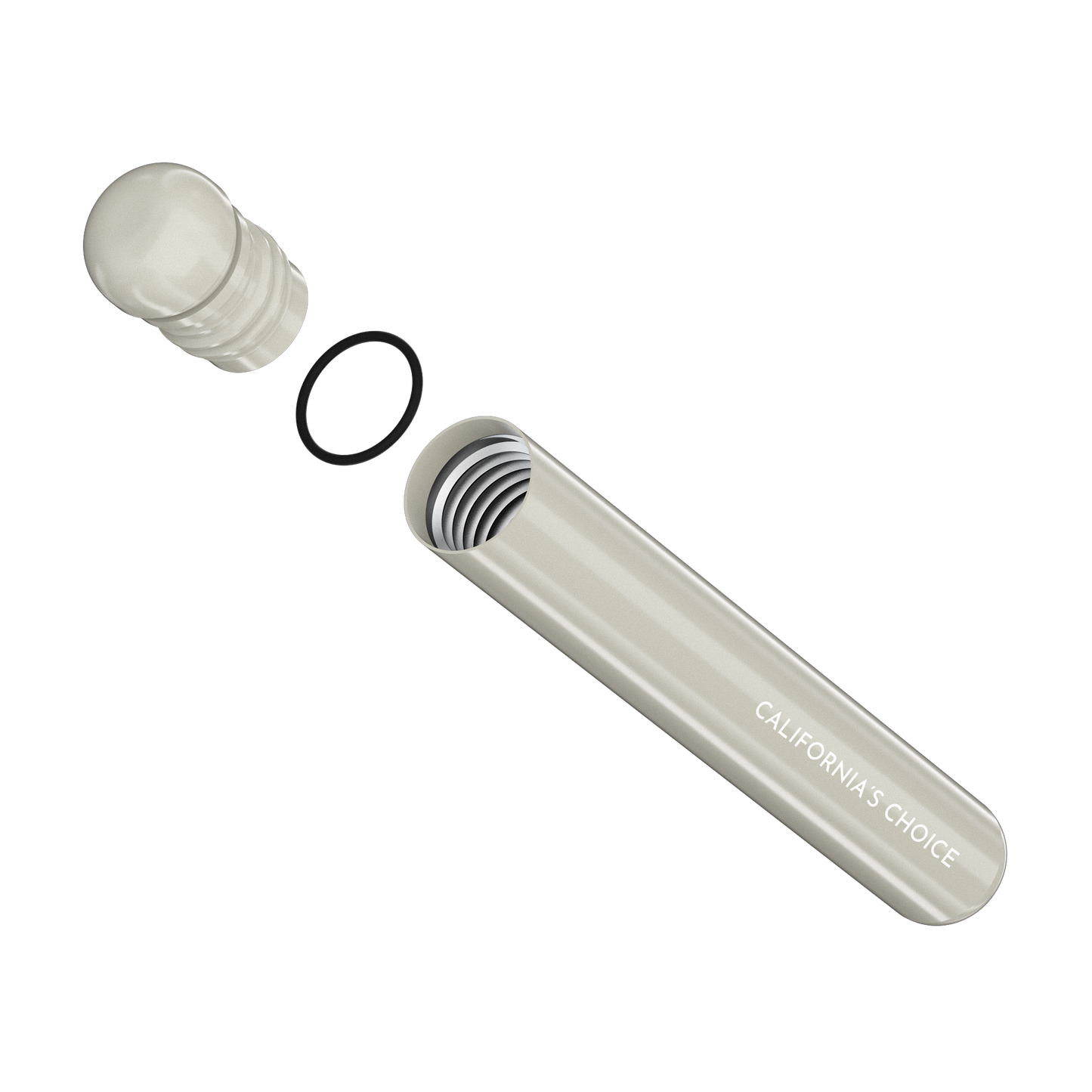Premium Ceramic Pre-Roll Case Hollywood (cremeweiß)
