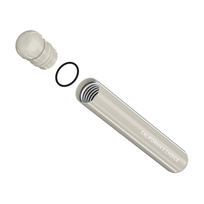 Premium Ceramic Pre-Roll Case Hollywood (cremeweiß)