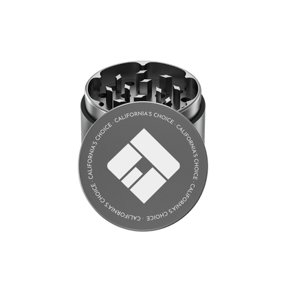 4-Teiliger Aluminium Grinder Compton (grau)