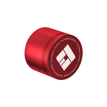 4-Teiliger Aluminium Grinder Compton (rot)