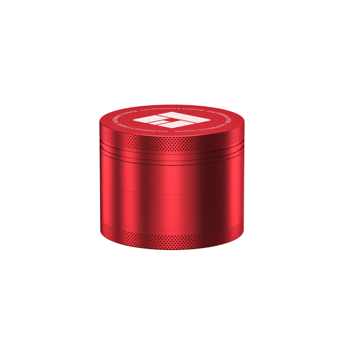 4-Teiliger Aluminium Grinder Compton (rot)