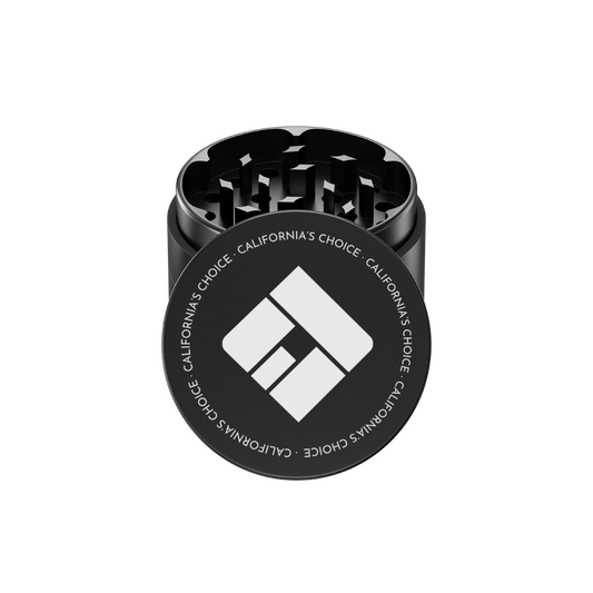 4-Teiliger Aluminium Grinder Compton (schwarz)