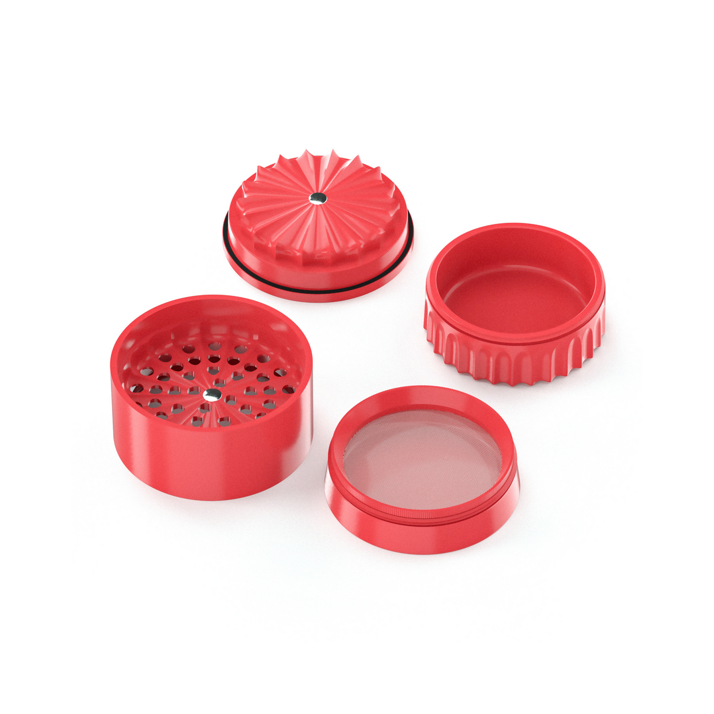 Premium Toothless Ceramic Grinder Calabasas (rot)