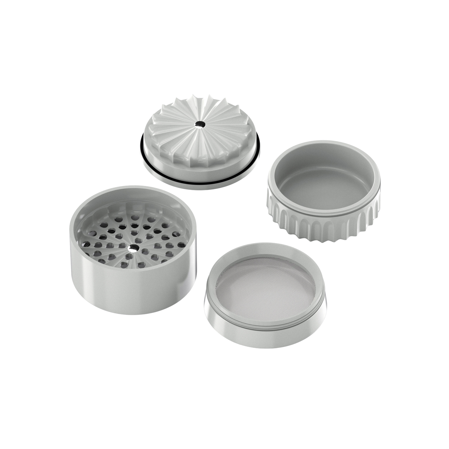 Premium Toothless Ceramic Grinder Calabasas (silber)