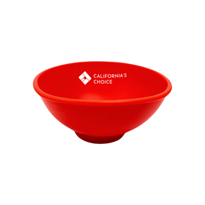 4er Set Hash Bowls aus Silikon – Mischeschalen (Rot & Schwarz)