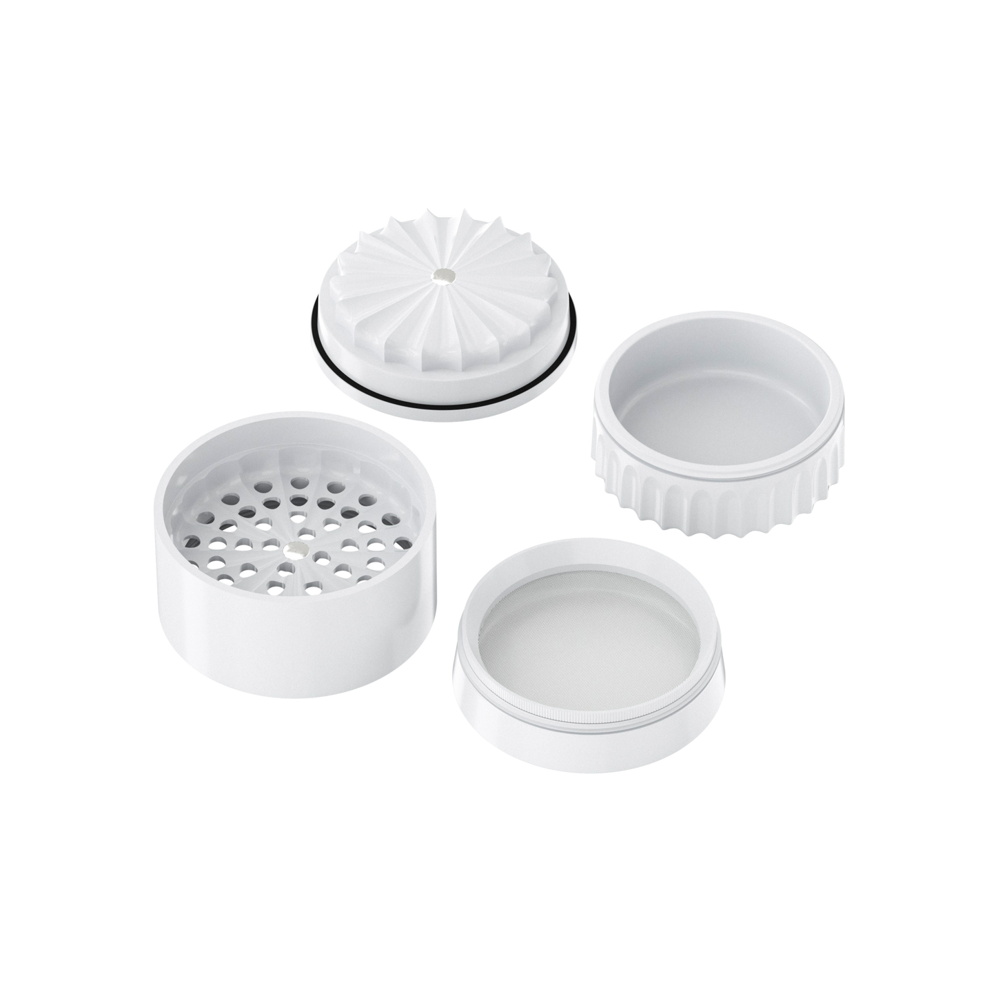 Premium Toothless Ceramic Grinder Calabasas (weiß)