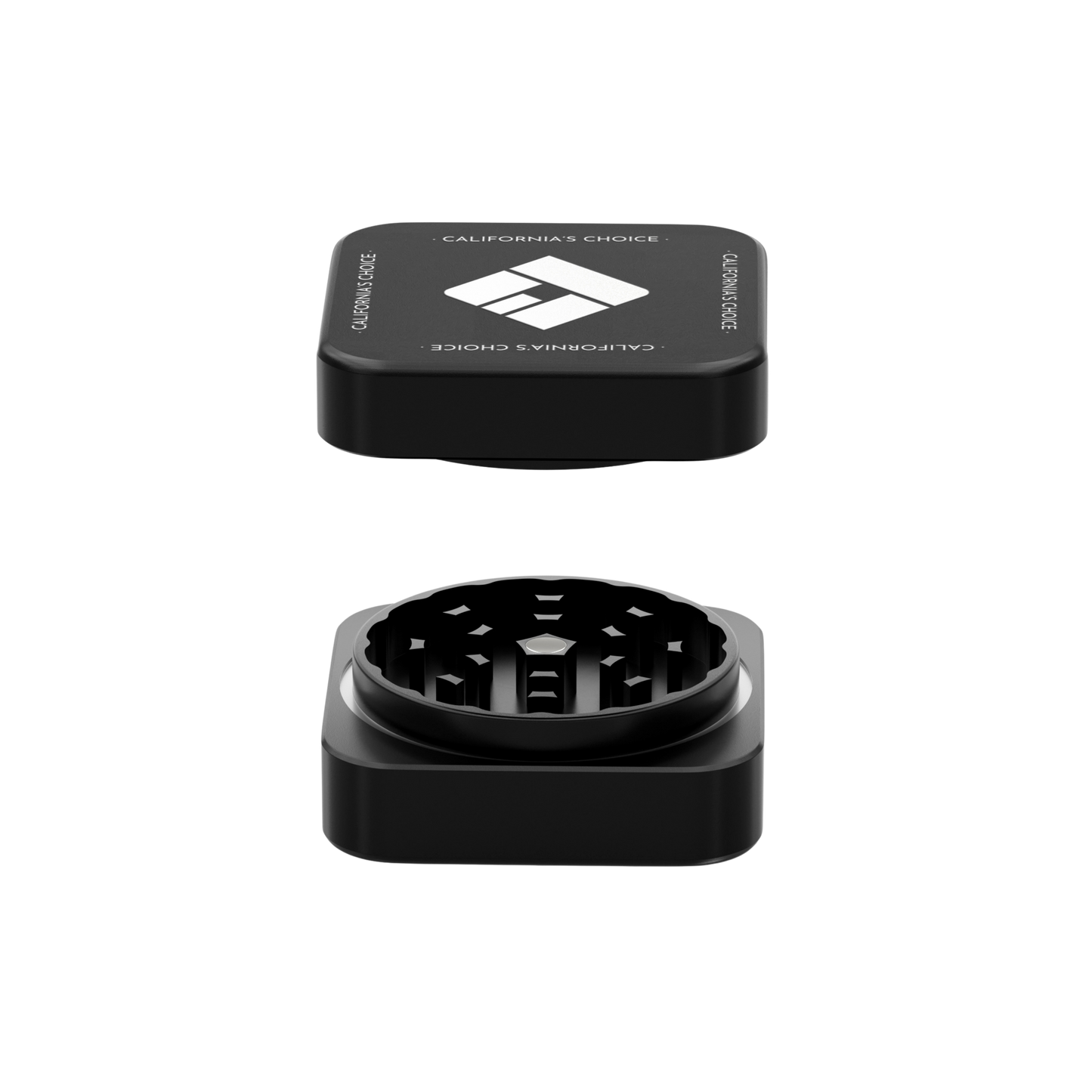 Premium Squared Ceramic Grinder Long Beach (schwarz)