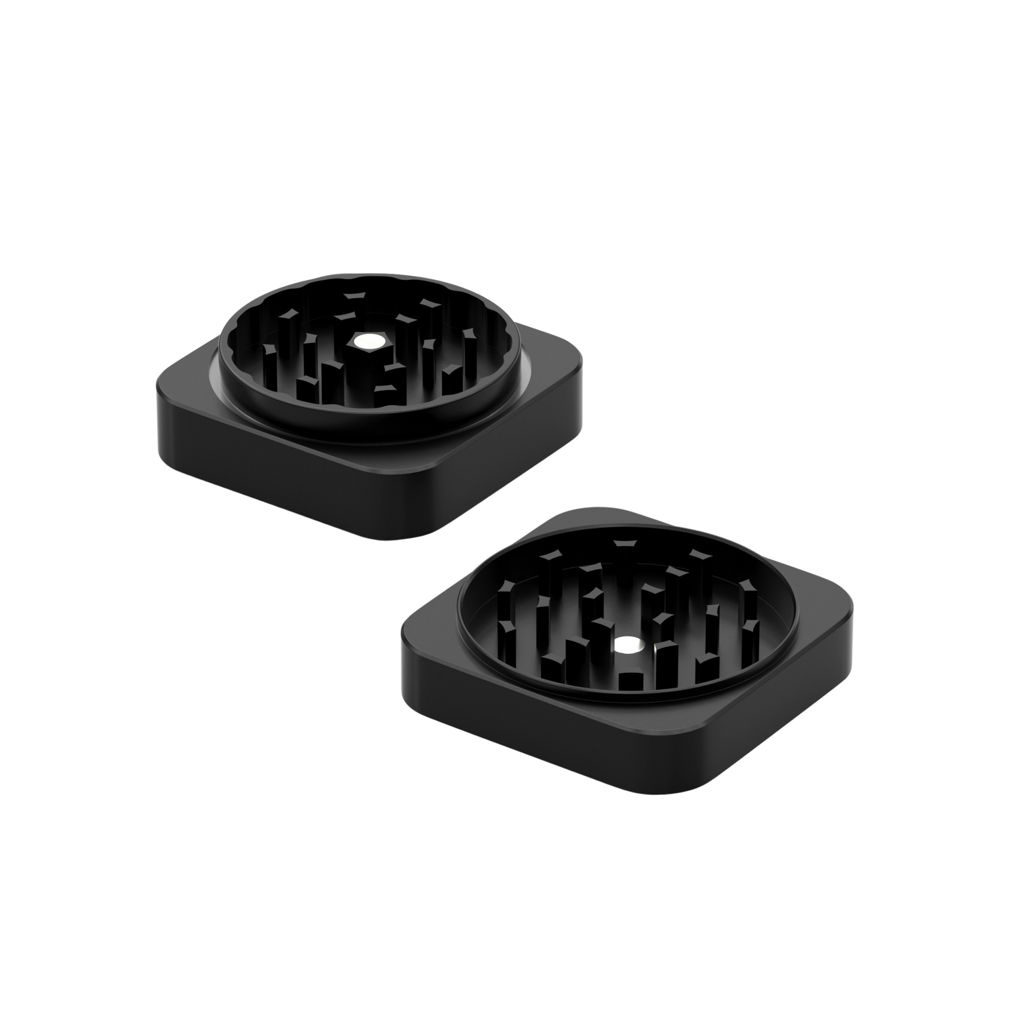 Premium Squared Ceramic Grinder Long Beach (schwarz)