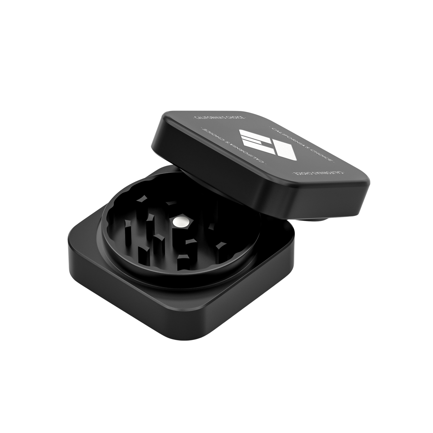 Premium Squared Ceramic Grinder Long Beach (schwarz)