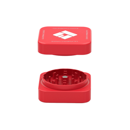Premium Squared Ceramic Grinder Long Beach (rot)
