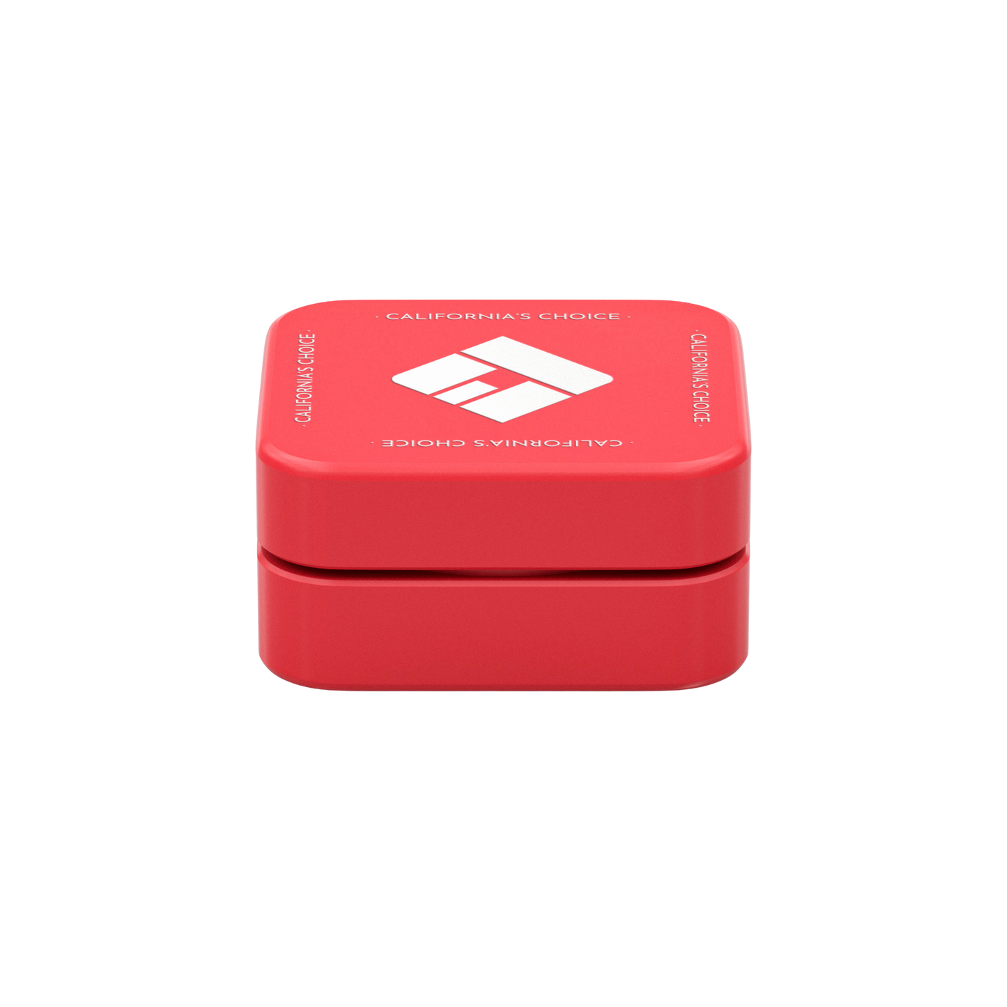 Premium Squared Ceramic Grinder Long Beach (rot)