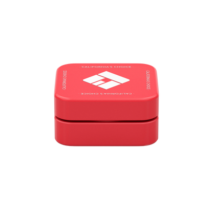 Premium Squared Ceramic Grinder Long Beach (rot)