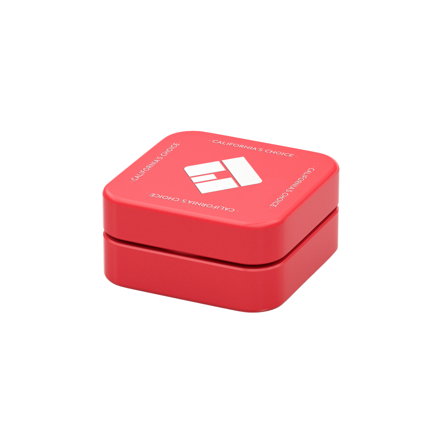 Premium Squared Ceramic Grinder Long Beach (rot)