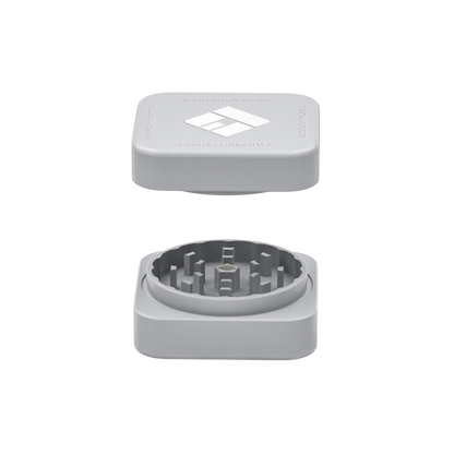 Premium Squared Ceramic Grinder Long Beach (silber)