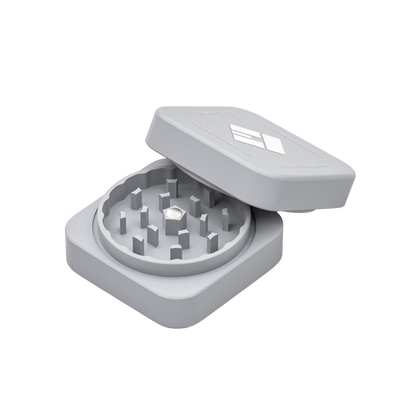 Premium Squared Ceramic Grinder Long Beach (silber)
