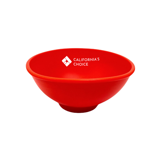 Hash Bowl aus Silikon – Mischeschale (rot)