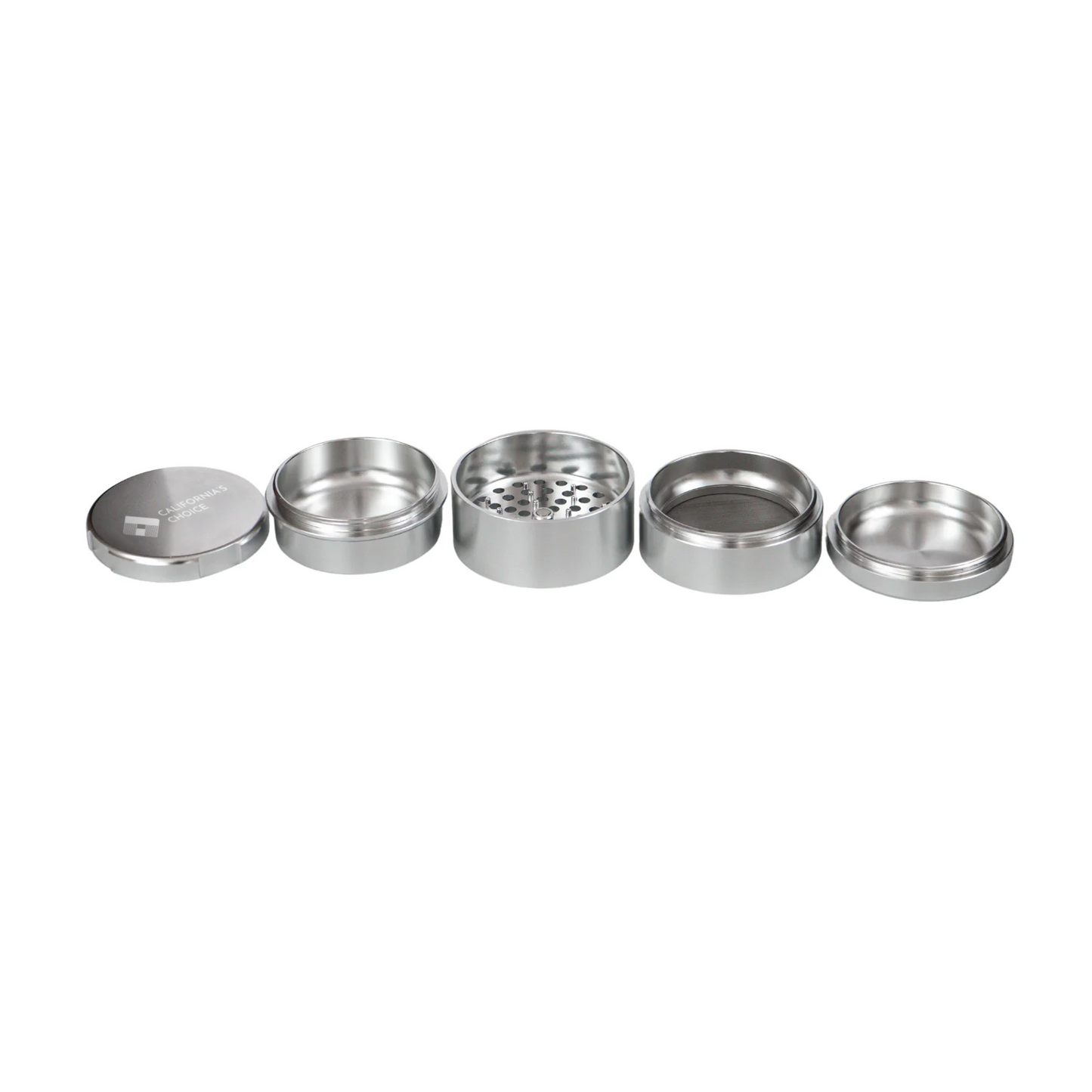 Patentierter Stache Grinder „San Fransisco“ (silber)