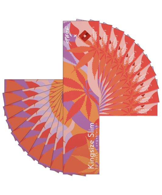 Papers King Size Slim - 10er Packung à 32 Blättchen