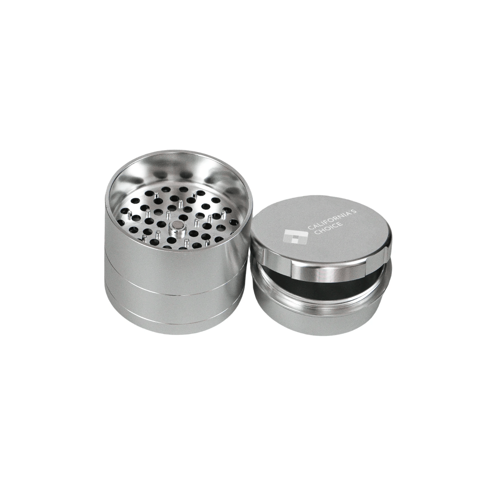 Patentierter Stache Grinder „San Fransisco“ (silber)